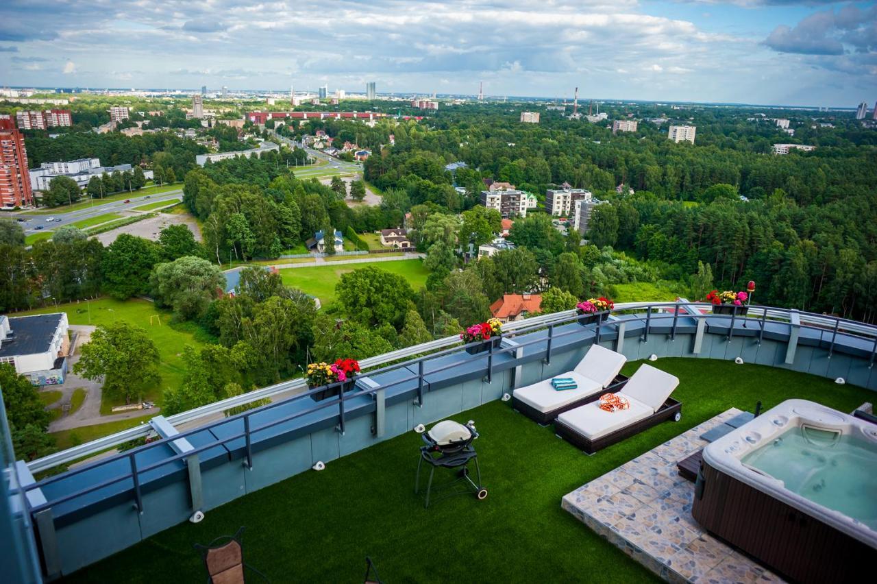 Skyhouse Riga Amazing Penthouse And Spa Εξωτερικό φωτογραφία