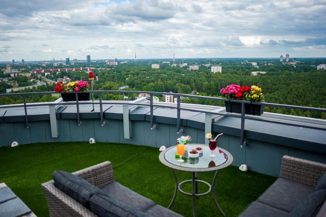 Skyhouse Riga Amazing Penthouse And Spa Εξωτερικό φωτογραφία